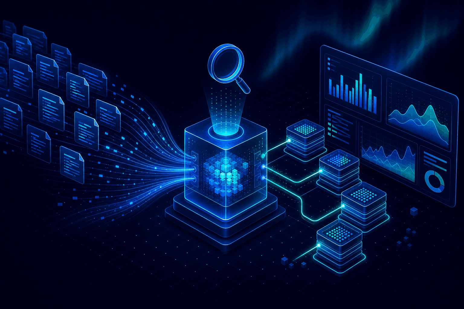Genesys KPIs indexed into Elasticsearch and shown in Kibana